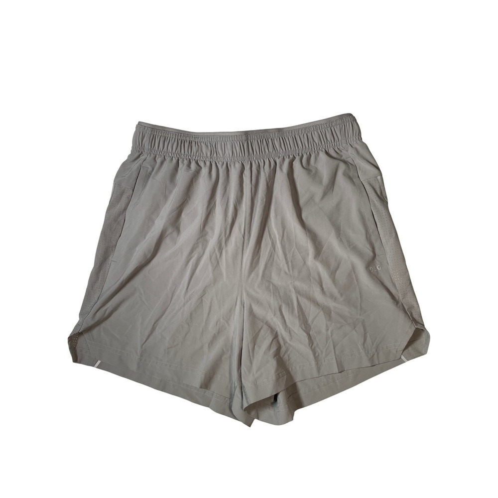 DSG Mens Stride Performance Running Shorts Grey Size Medium Athletic Gym Workout